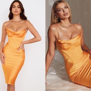 [SOLD ] House of CB Orange Dress (Brand New w/ Tags) Size XS